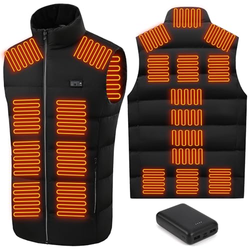 Carastek Chaleco Calefactable Hombre Mujer, Chaleco Calefactable Hombre con...