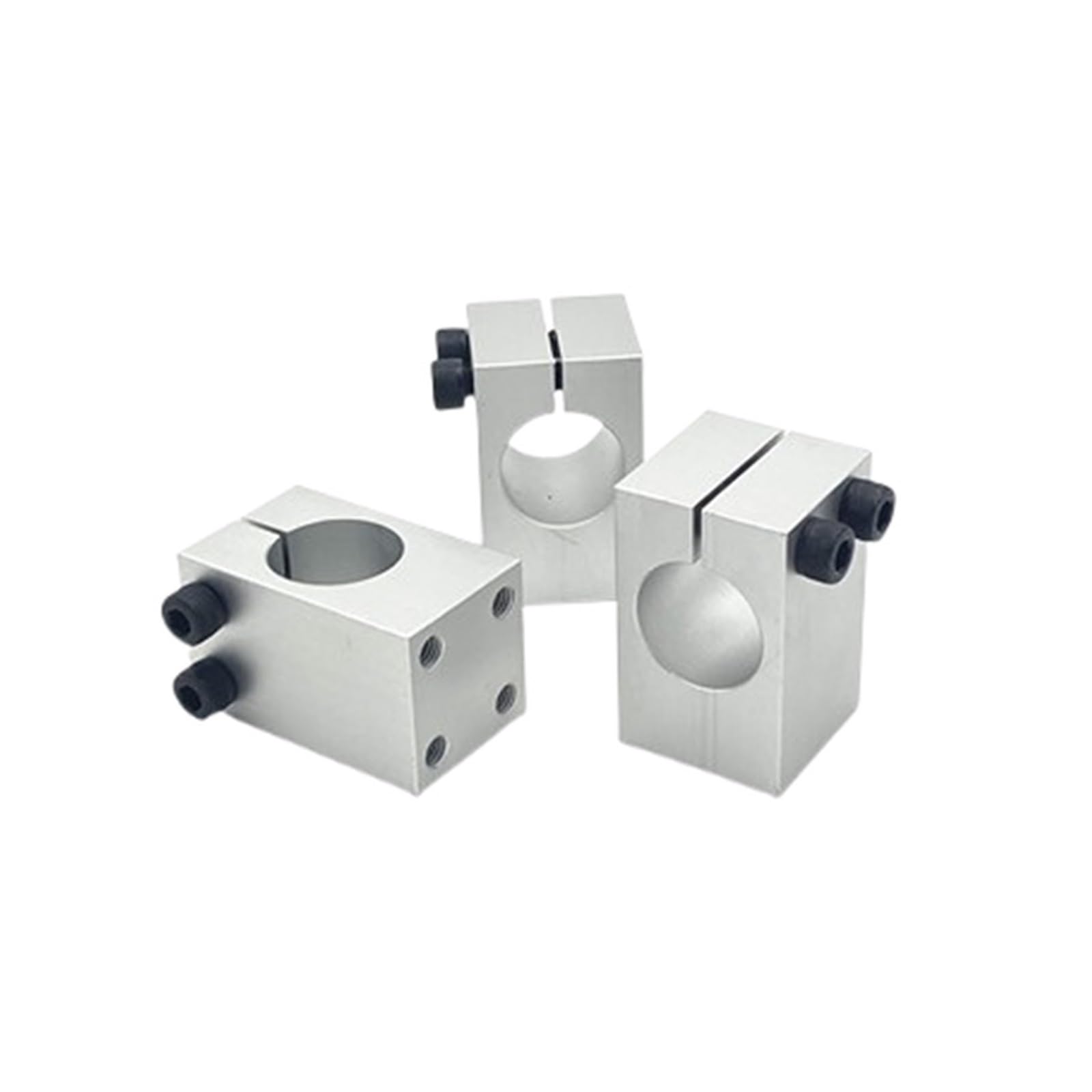 Morsetto di fissaggio pilastro verticale， Morsetto for albero con connettore trasversale in lega di alluminio Lega di alluminio for collegamento dell'albero(Bore Diameter - 25mm)