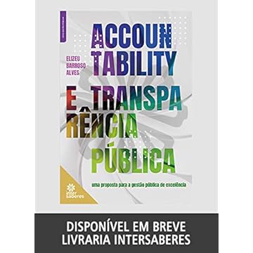 Capa do livro Accountability e transparência pública: uma proposta para a gestão pública de excelência