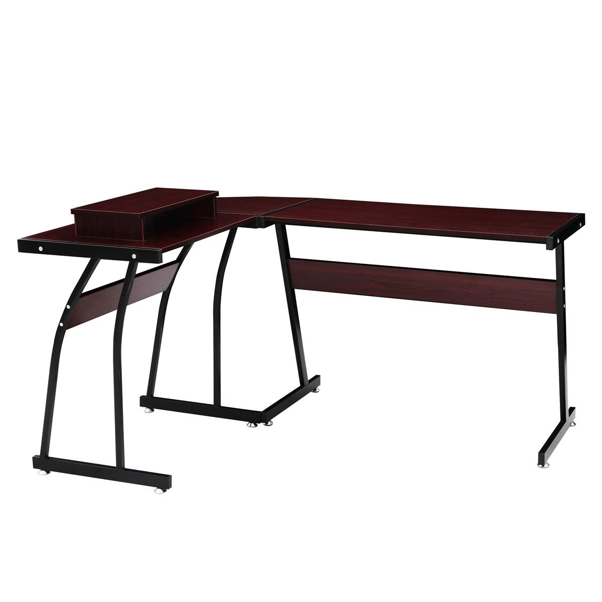 dosleeps Computer Desk, LShaped Large Corner PC Laptop Study Table