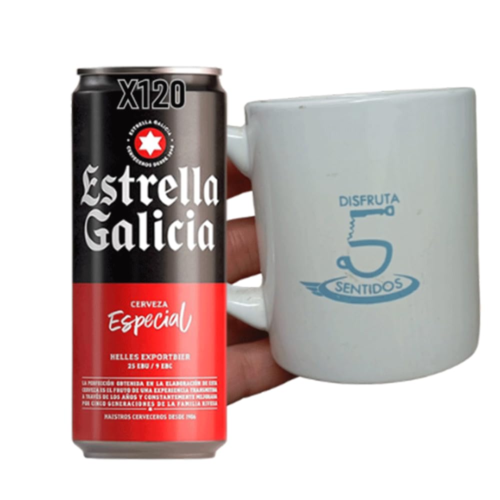Estrella Galicia Especial MegaPack De 5 Cajas 24 Latas 33CL