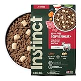 Instinct Raw Boost Grain Free Recipe with Real Beef Natural Dry Dog Food by Nature's Variety, 10 lb. Bag