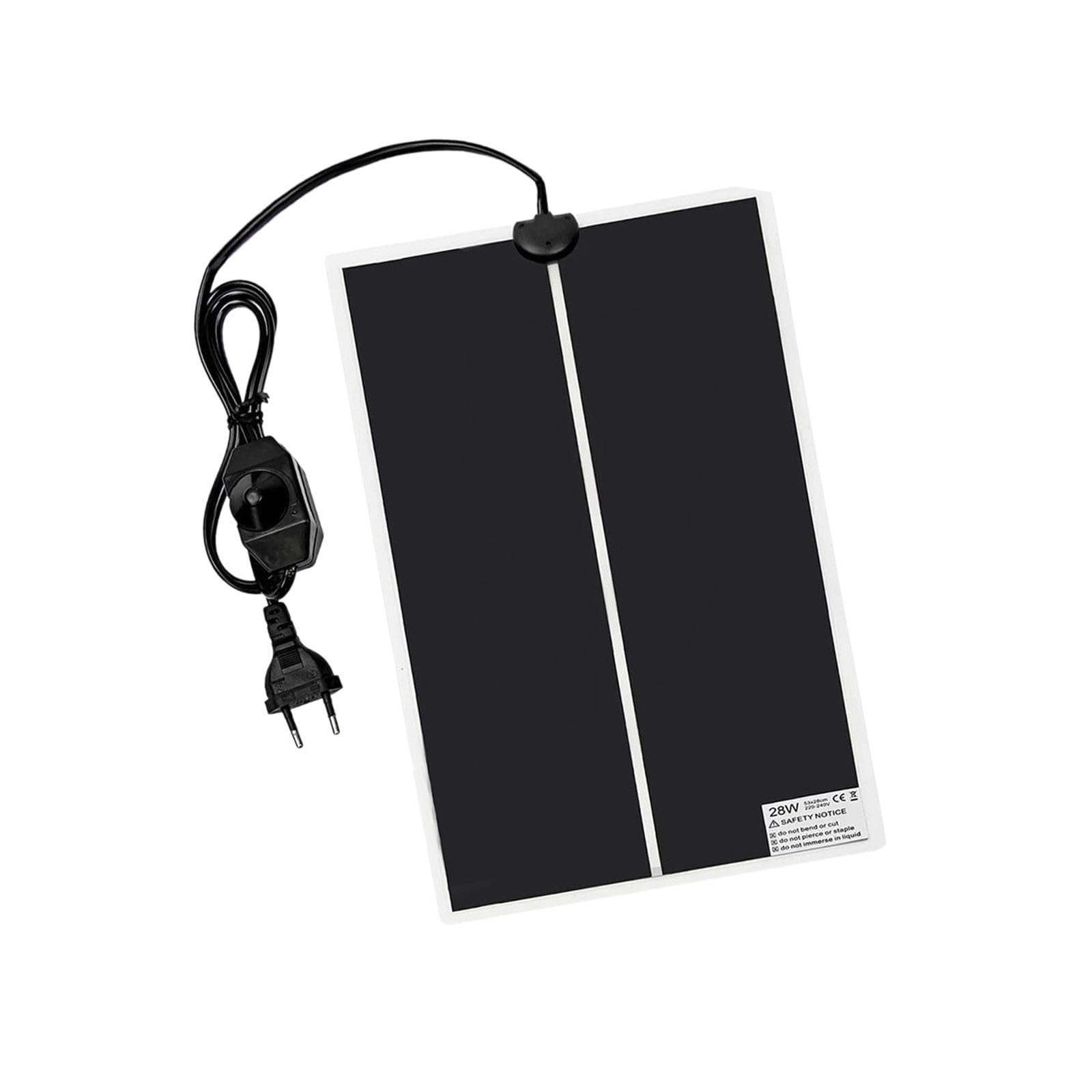 Almohadillas Térmicas para Reptiles Y Mascotas, Esterillas Térmicas para Terrarios, para Tortugas, Lagartos, Geckos, Serpientes Y Ranas, 28W