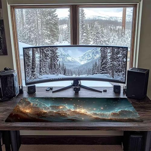 Tapis de souris gaming haute précision à bords cousus pour un contrôle optimal