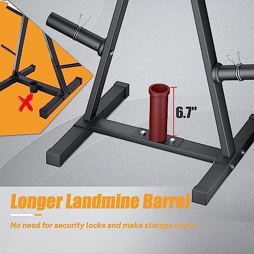 Weight Plate Rack, Bongkim Weight Tree and Weight Rack for Plates, Weight Holder for 2 inch Olympic Weight Plate, Weight Plate Storage for Home Gym - Thumbnail 5