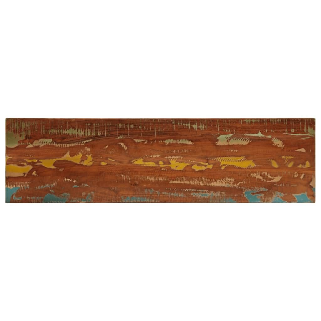 Vidaxl (Reclaimed Wood(Multicolour), 120 X 40 Cm) Table Top Replacement Board Dining Table Top Rectangular Solid Wood