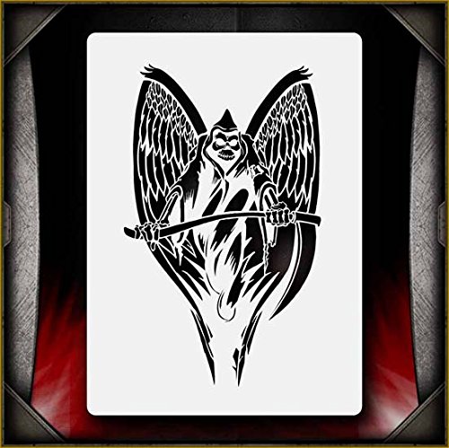 Reaper 1 AirSick Airbrush Stencil Template