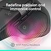 Logitech MX Master 4 mouse ergonómico inalámbrico con háptica - Grafito | Rendimiento avanzado con retroalimentación háptica, desplazamiento ultrarrápido, 8K DPI en cualquier superficie, clics silenciosos, inalámbrico, USB-C, Windows/MacOS 4