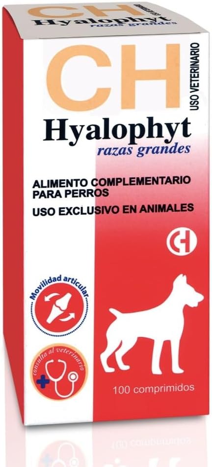 Chemical HYALOPHYT Perros Razas Grandes 100 Comprimidos