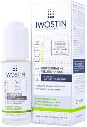 Iwostin Perfectin Purritin Professional Night Peeling Acne Skin 30 ml