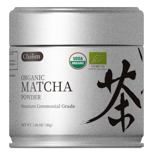 Chaism Ceremonial Grade Matcha Powder Organic