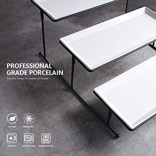 image for Sweese 730.101 3 Tiered Serving Stand - Sturdier Food Server Display R