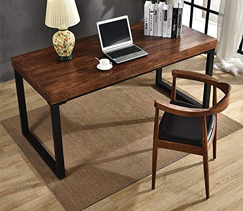 Metal Table Legs - Heavy Duty Square Tube Legs, Set of 2, 28' Height, 18' Wide