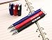 Jw.org Pens with Jw.org Logo 12 Pack-Pens-Blue Black Red Exterior Color Each Color 4 Black Ink Pens -Total 12 Pens