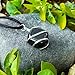 Sugandha Wellness Hematite Healing Crystal Necklace - Protection, Balance & Energy Stone. Strength & Focus Pendant. Jewelry Gift for Yoga, Meditation & Reiki