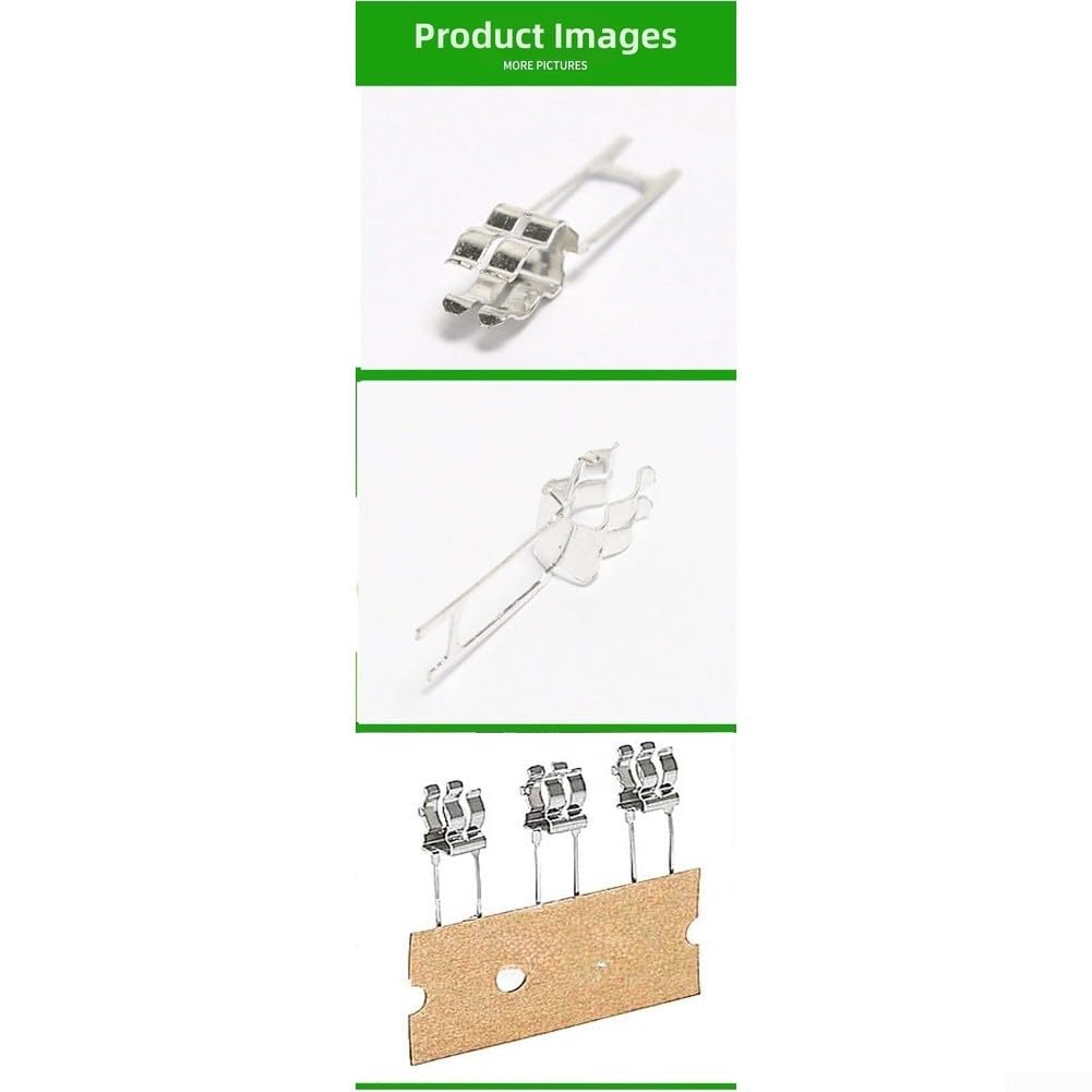 Clip porte-fusible en laiton pour tube de 5 x 20 mm