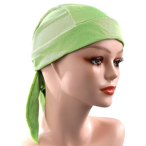 Image of Sweat Wicking Durags Cooling Doo Rags Breathable Helmet Liner Cycling Caps for Men and Women