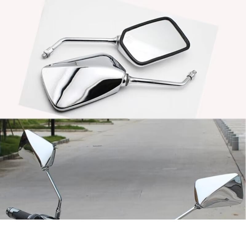 Retrovisores moto universal 10mm para manillar de scooter y ATV 3