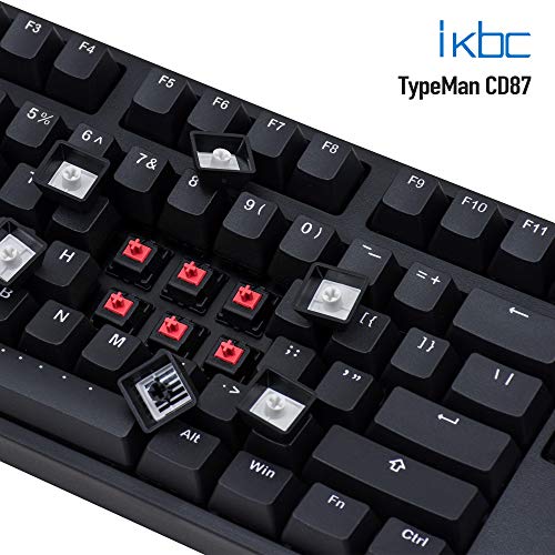 k＆c iKBC CD87 v2 Mechanical Keyboard with Cherry MX Clear Switch for