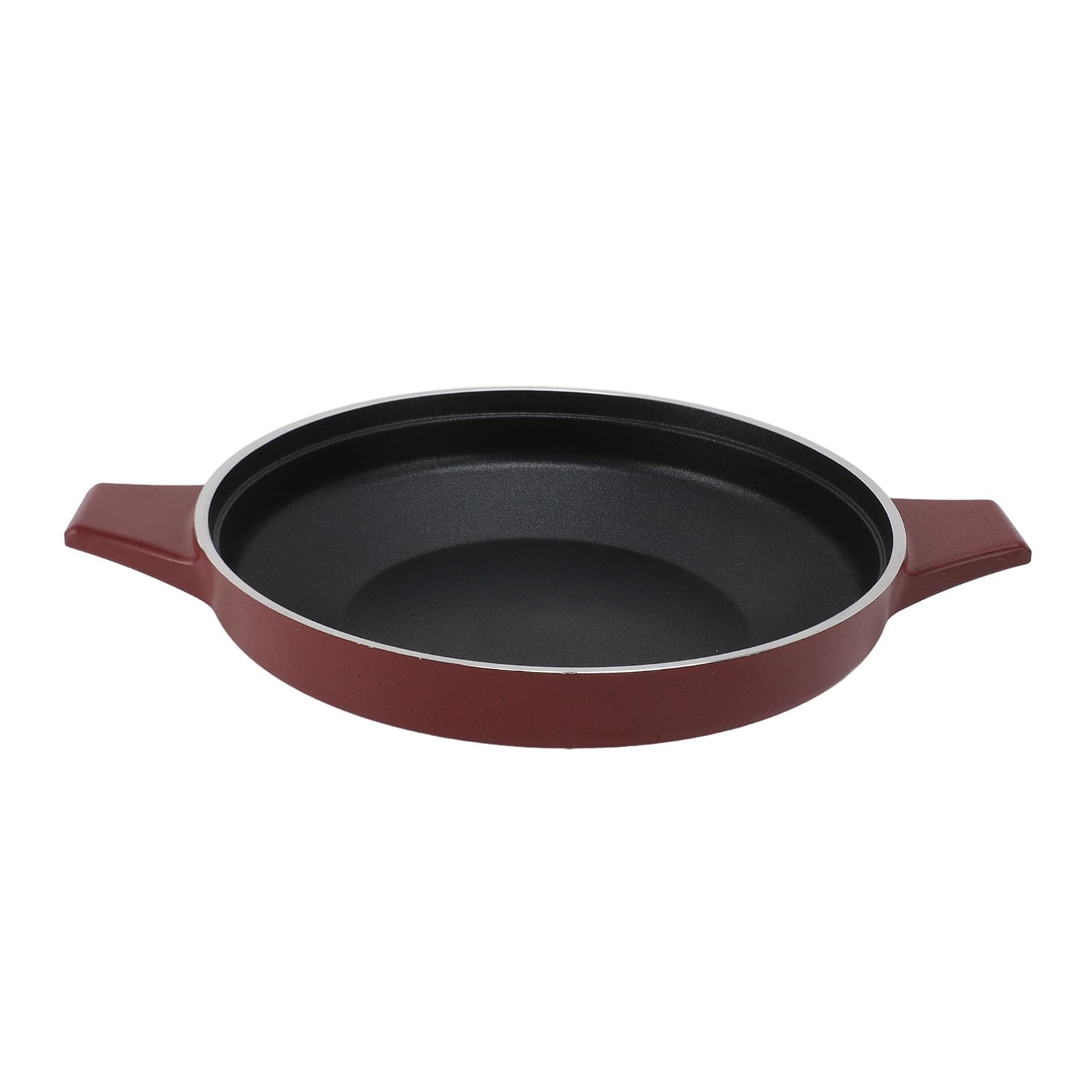 Aramox Patelnia do Suchej Zupy, Garnek do Hot Pot ze Stopu Aluminium z