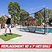 GoSports 10 ft x 7 ft PRO Replacement Golf Practice Hitting Net