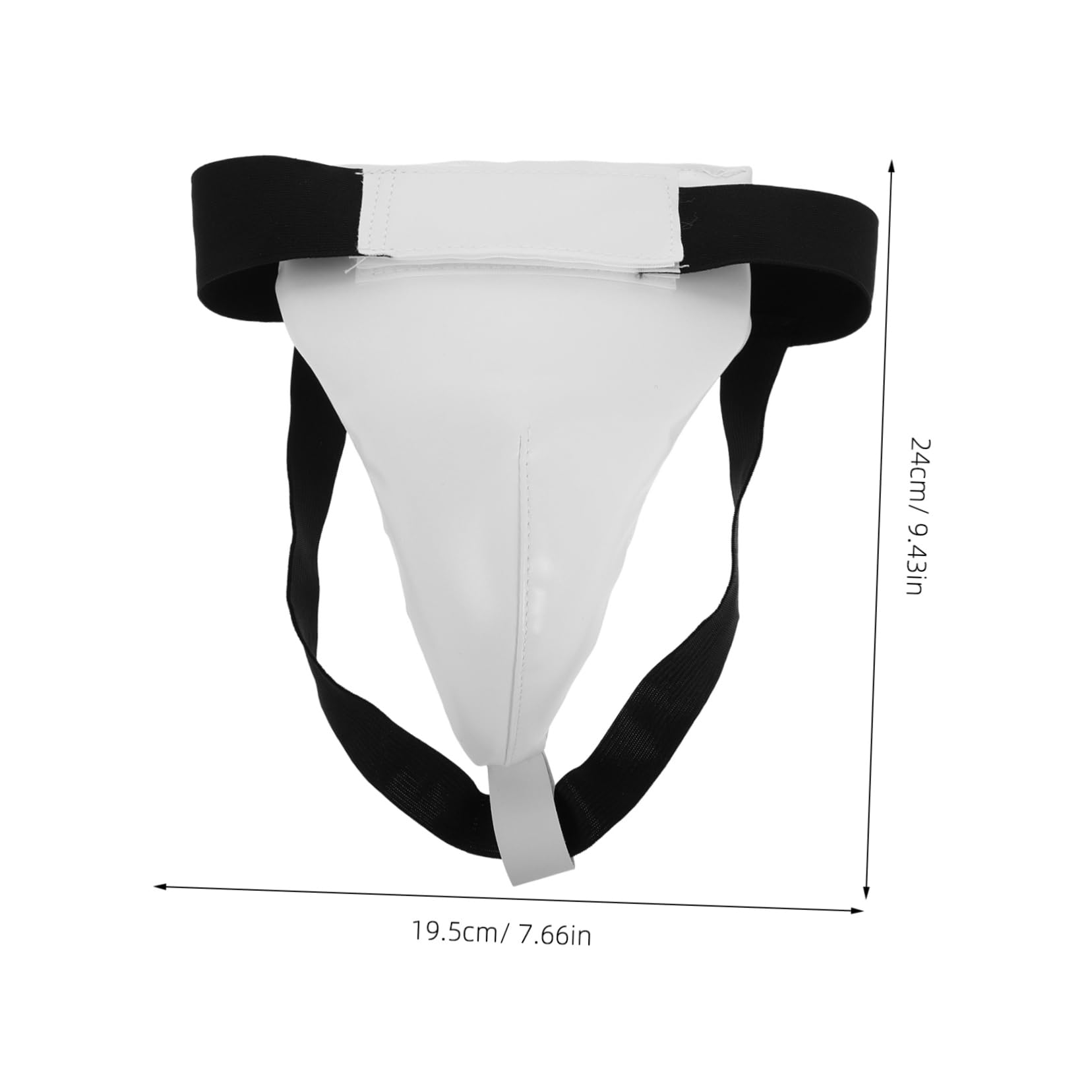 BESPORTBLE Portable Boxing Groin Protector Men's Training Crotch Guard Comfortable Breathable Material