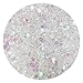 TORC 4 OZ White Holographic Glitter 4 Ounce Mix Chunky Glitter Bulk for Resin Craft Cosmetic Art Festival Decoration