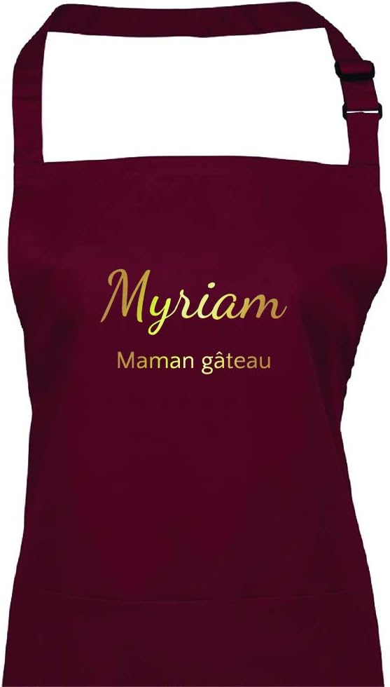 Les artisans du coin Tablier personnalisé avec Un prénom et Un Message...