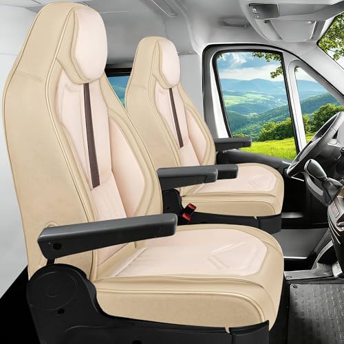 Housses de siège de camping-car pour Chausson etape line WDS4 rénovation intérieur