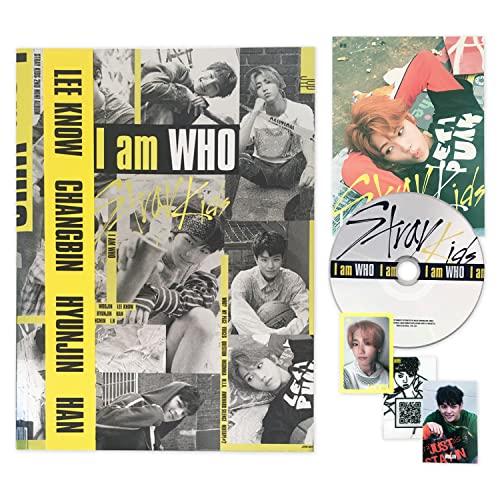 STRAY KIDS álbum I am WHO para decorar tu habitación con póster y chapas