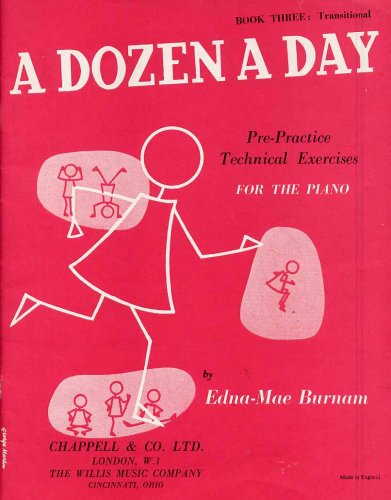 A Dozen A Day - Book 3 Transitional B0010KWG24 Book Cover