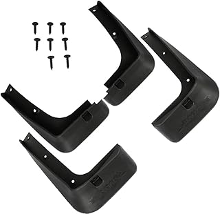 ECCPP Front Rear Splash Guard Mud Flap Set for Hyundai Santa Fe 2.0L 2013-2018,for Hyundai Santa Fe 2.4L 2013-2018,for Hyundai Santa Fe 3.3L 2013-2018,Mud Flaps