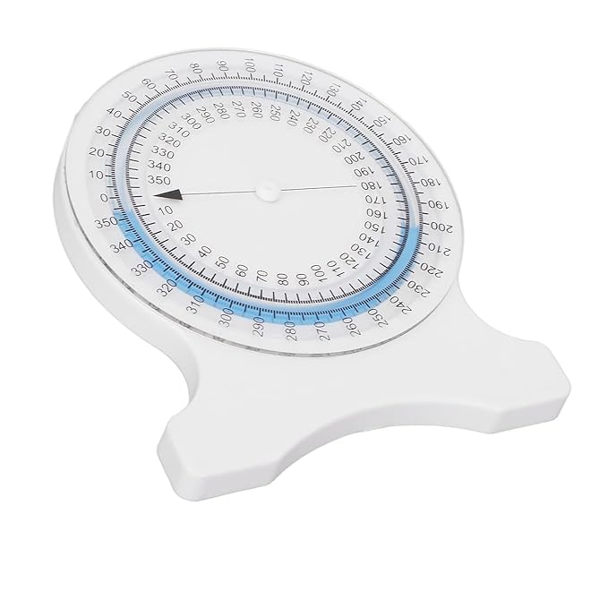 Portable Bubble Inclinometer ( Pack of 2 pc ) for Motion Measuring | Motion | Bubble Inclinometer ( Pack of 2 pc ) Range of Motion ROM Measuring Joint Angle Measurement Physical Therapy Tool for Professional and Students-image-21