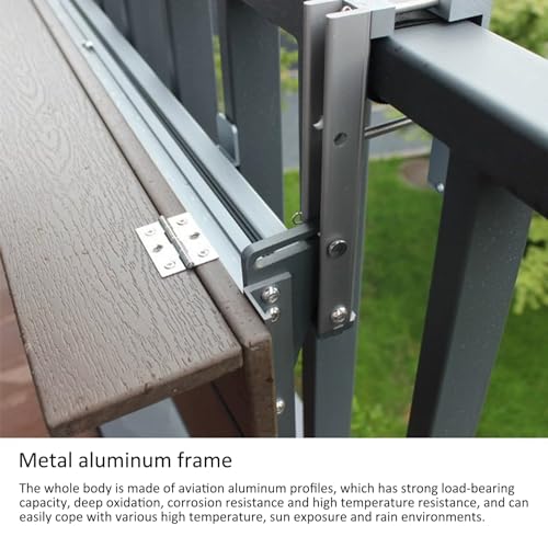 Table de balustrade de balcon en matériaux durables pour terrasse design - 5