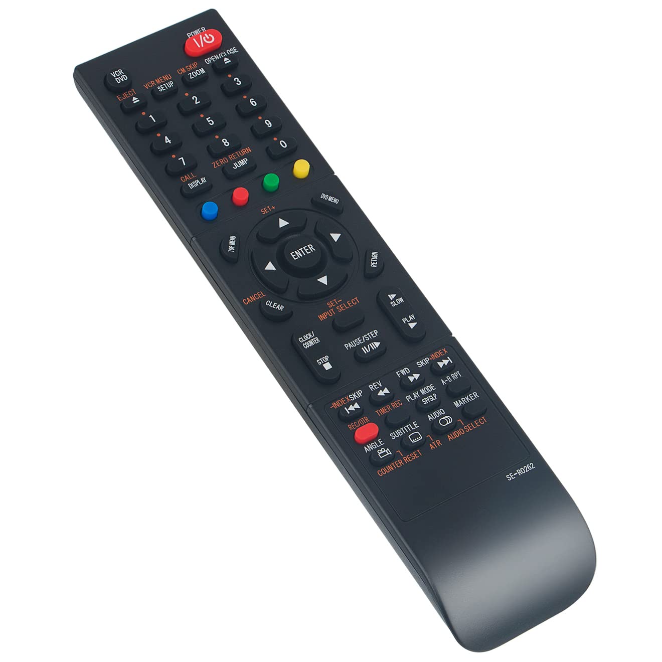 SE-R0262 Replace DVD VCR Combo Remote Control fits for Toshiba Player SD-V295KU SD-V295 SDV295 SDV295KU SER0262