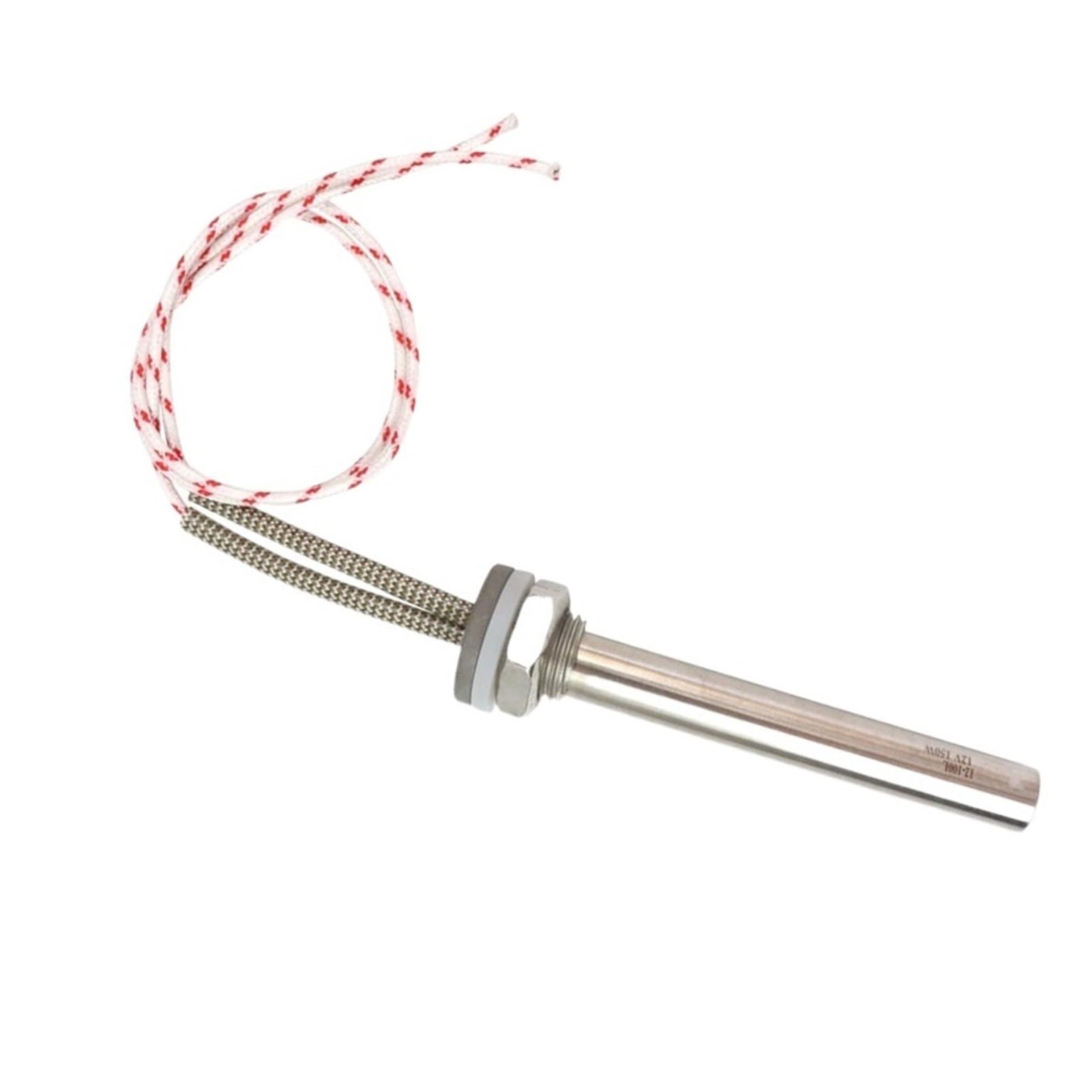 Evpeoetcpc 300W 12X100mm 24V Dc Cartridge Heater, 200/300W Immersion Water Heating Element(300W 12X100mm)