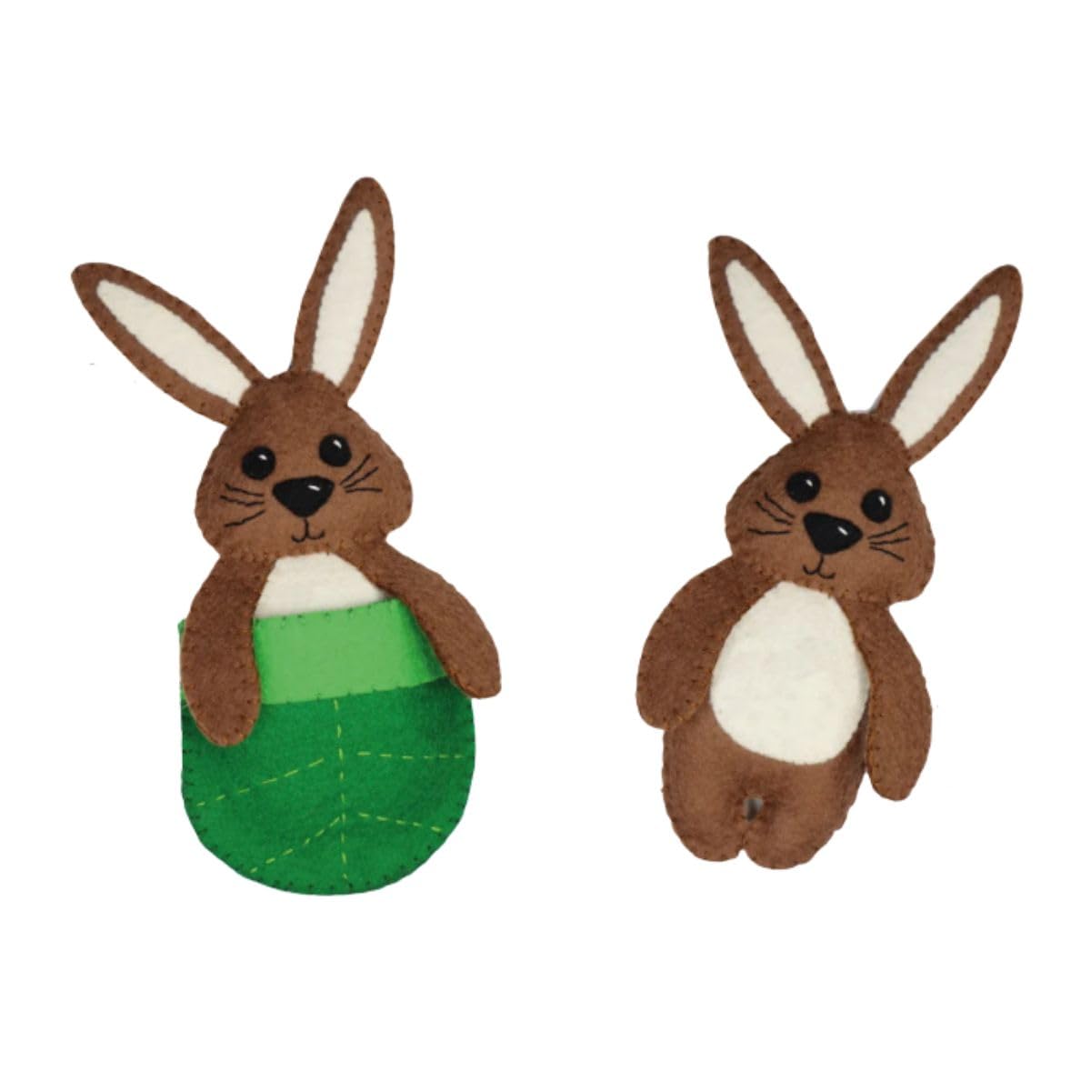 creativecraftingworld Knitty Critters – Bedtime Buddies – Hettie Hare| Beginner-Friendly Crochet Craft Kit with Recycled Yarn