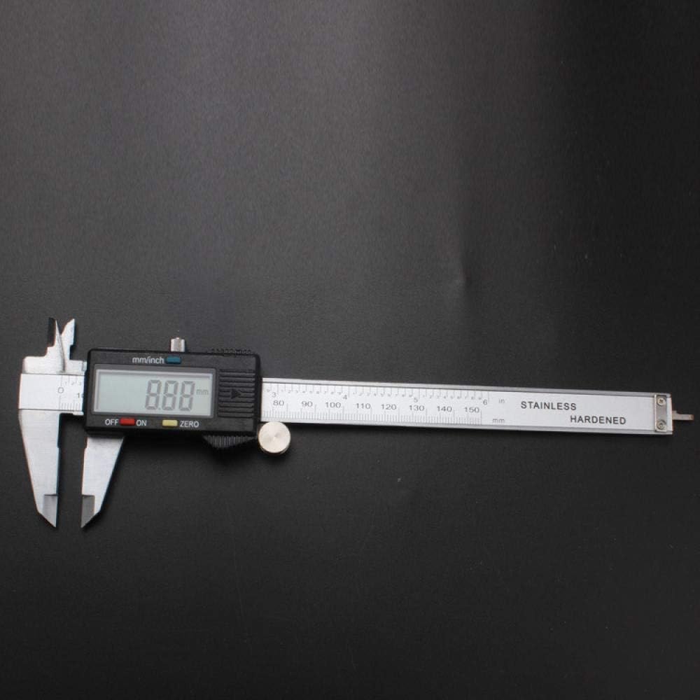 SQUADO - Calibro a Corsoio Digitale, Alta Precisione, Ampia Applicazione, Facile Utilizzo, per Professione o Hobby