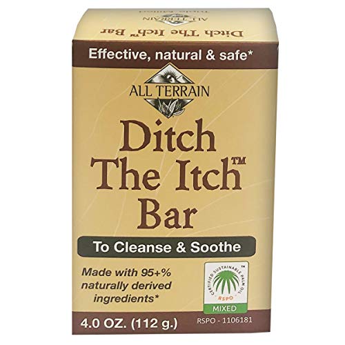 All Terrain Natural Ditch the Itch Bar, To Cleanse & Soothe Itchy, Irritated