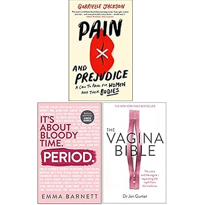 Pain and Prejudice, Period [Hardcover], The Vagina Bible 3 Books Collection Set