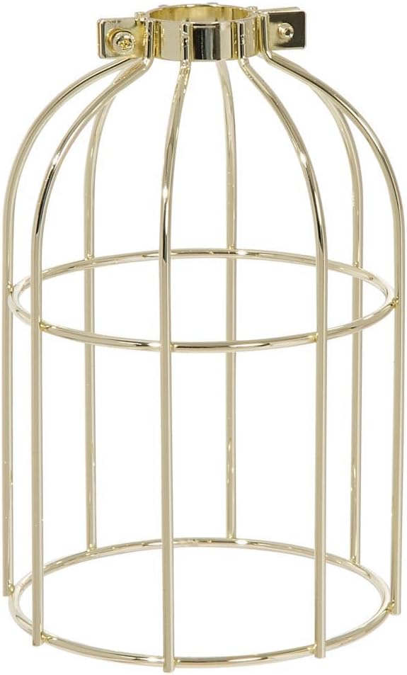 B&P Lamp® Clamp On Bulb Cage, Satin Black Finish