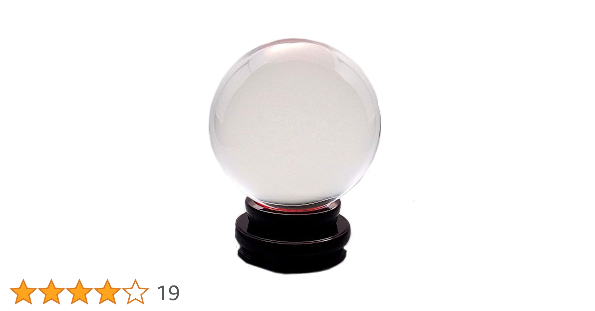 Amazon.co.jp: 人工（溶錬） 水晶玉 200mm : Home & Kitchen