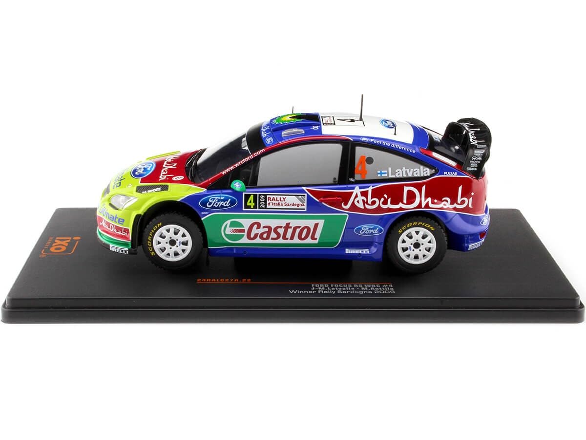 Ixo Model RAM349 Peugeot 207 N.17 YPRES 2008 1:43 Auto Rally