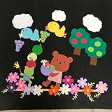 壁面飾り 秋の味覚狩り