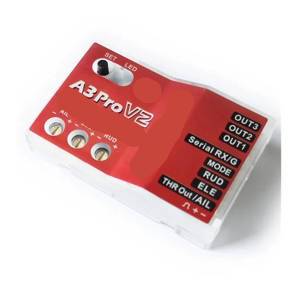 1 pz stabilizzatore del di stabilizzazione del controllore di volo giroscopio Compatibile Con elicottero ad ala fissa for aereo A3 Pro V2 RC