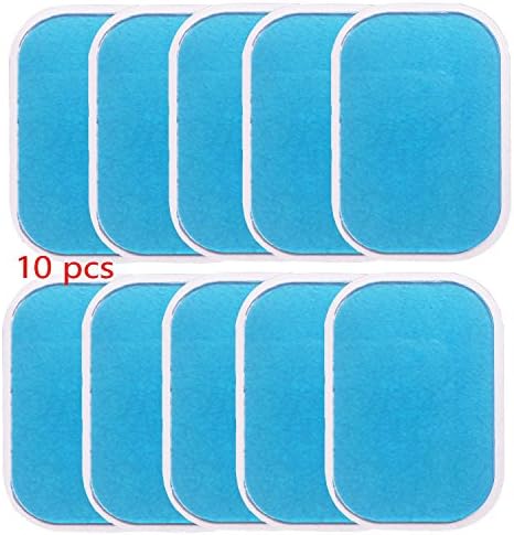 Intee 10pcs Abs Trainer Replacement Gel Sheet for Muscle Abdominal Ab Trainer
