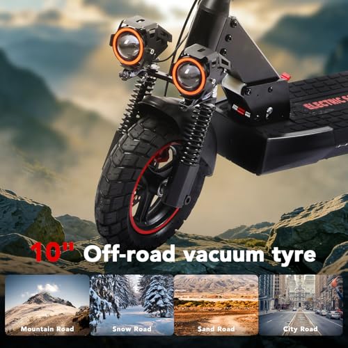 Electric Scooters for Adults with seat,25-30mph Fast Speed,