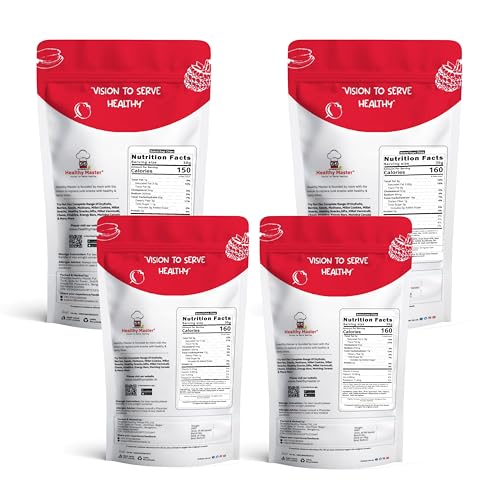 Image of Healthy Master Chips Combo | Pack of 4 (100g each) | (Soya,Palak,Jowar,Ragi ) | Light & Crispy Chips, high protein | Natural ingredients, Vegan, Gluten Free, No Palm Oil, No Artificial Preservatives, Trans Fat Free, Low Calorie