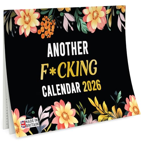 Funny Rude & Sweary Calendar 2026 Adult Humour Wall Calendar