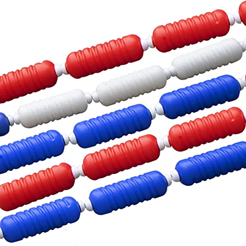 Preassembled Pool Safety Rope Float, Dangerous Areas Floating Lane Divider Cordon Ropes with Hooks, for Household Gym, Swimming Pool, Beach (Color : Steel Wire Rope Style, Size : 5m/16.4ft)